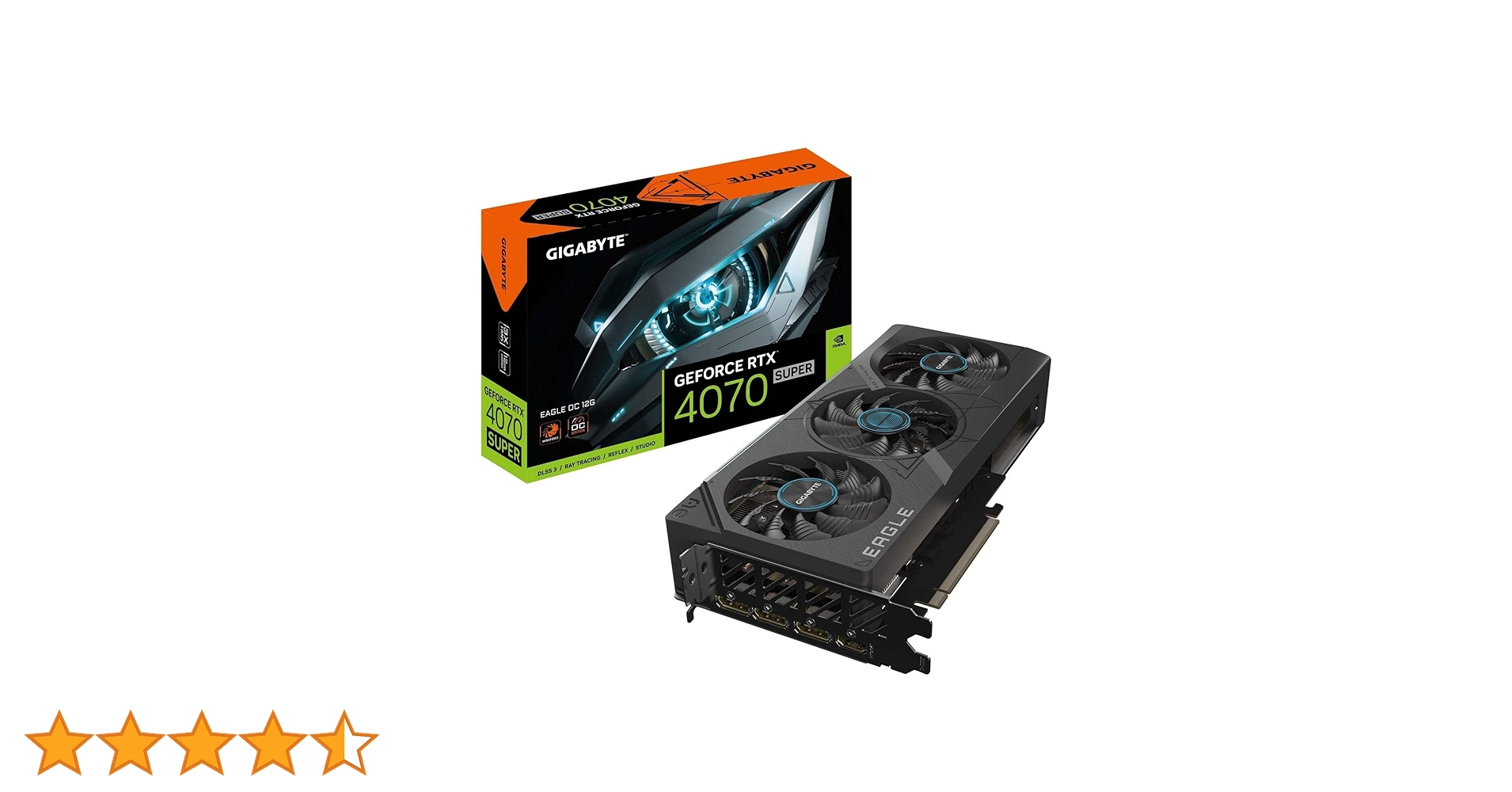 グラフィックボード・グラボ・ビデオカード GIGABYTE GEFORCE RTX 4070 SUPER Amazon | GIGABYTE NVIDIA RTX4070 SUPER 搭載 グラフィック
